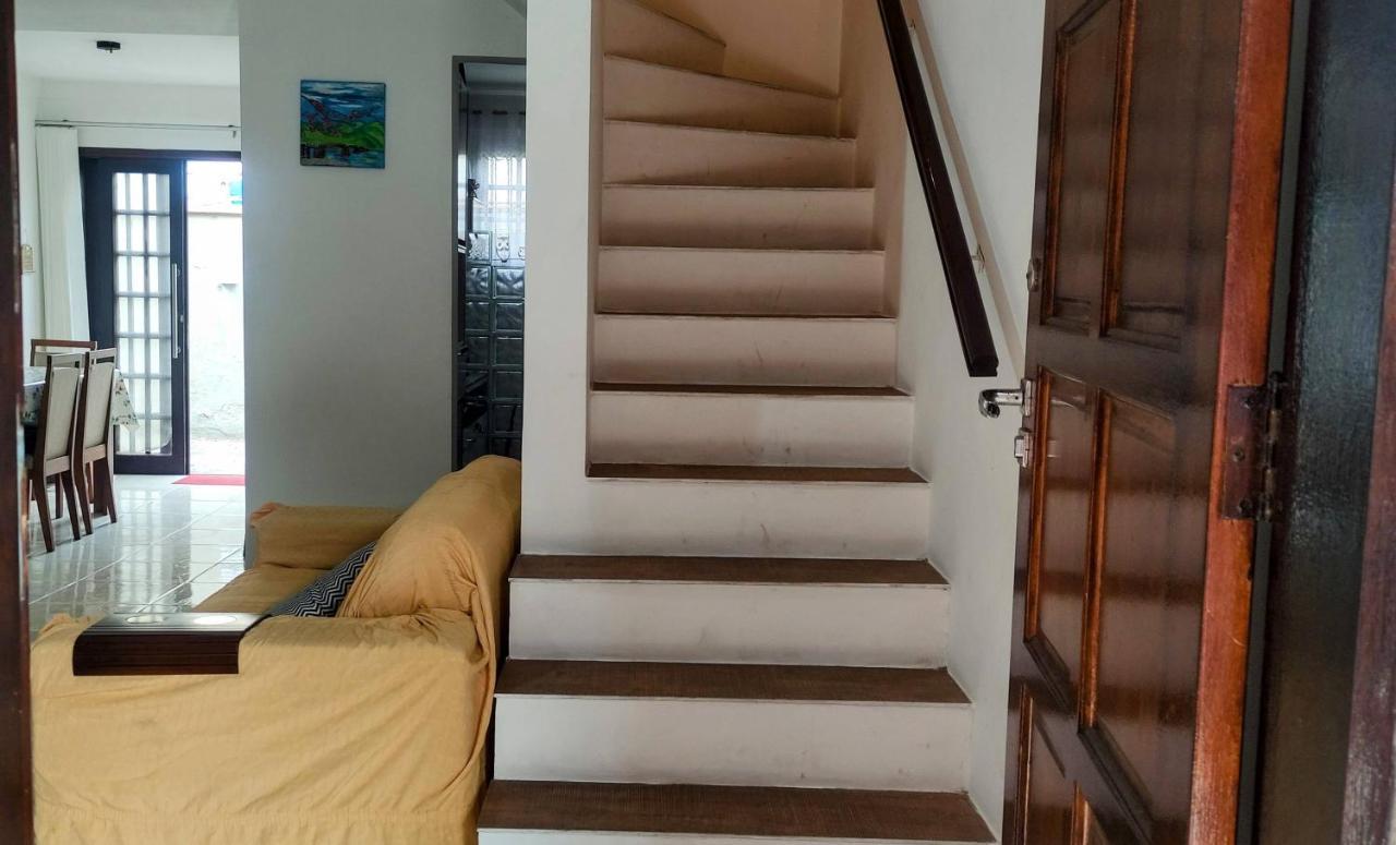 Casa Com Wi-Fi Qualidade- Ar Condicionado - Completa - Praia Da Enseada Guarujá Dış mekan fotoğraf